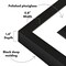 Americanflat Gallery-Style Picture Frame with Mat - Showcase Artwork, Prints, and Photos - Shatter Resistant Glass - Hanging Hardware with Drywall Anchor